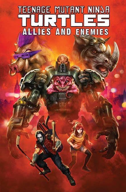 Cover Art for TMNT ALLIES & ENEMIES TP