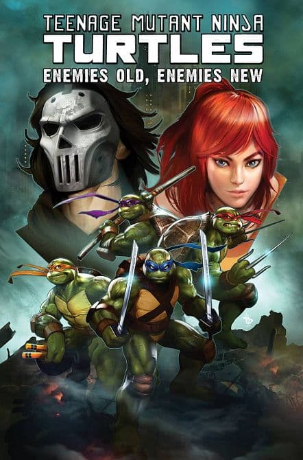 Cover Art for TMNT ENEMIES OLD ENEMIES NEW TP