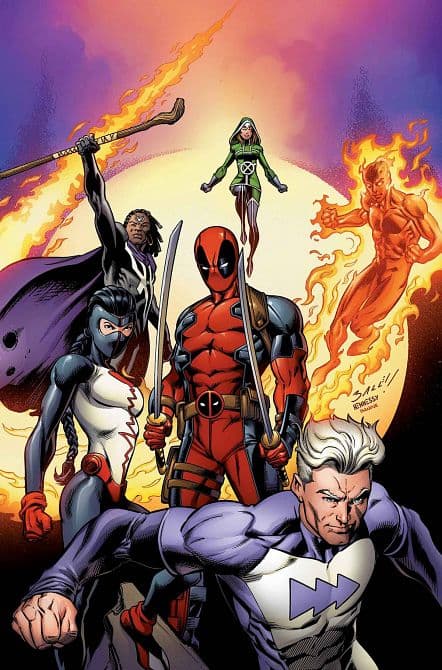 Cover Art for UNCANNY AVENGERS ( 2015-2017 )