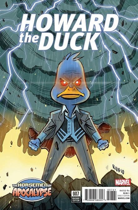 Cover Art for HOWARD THE DUCK ( 2015-2016 )