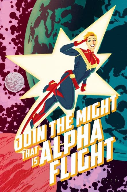 Cover Art for CAPTAIN MARVEL ( 2016-2018 )