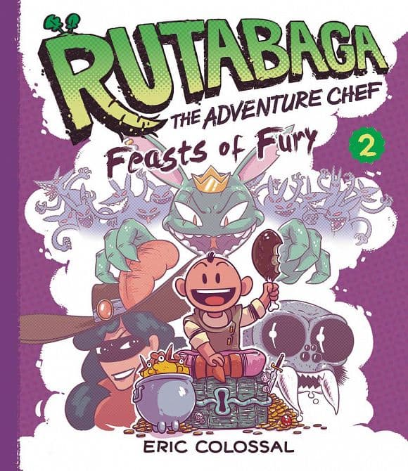 Cover Art for RUTABAGA ADVENTURE CHEF HC GN VOL 02 FEASTS OF FURY