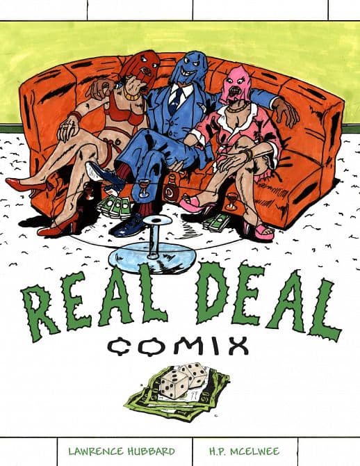 Cover Art for REAL DEAL COMIX HC