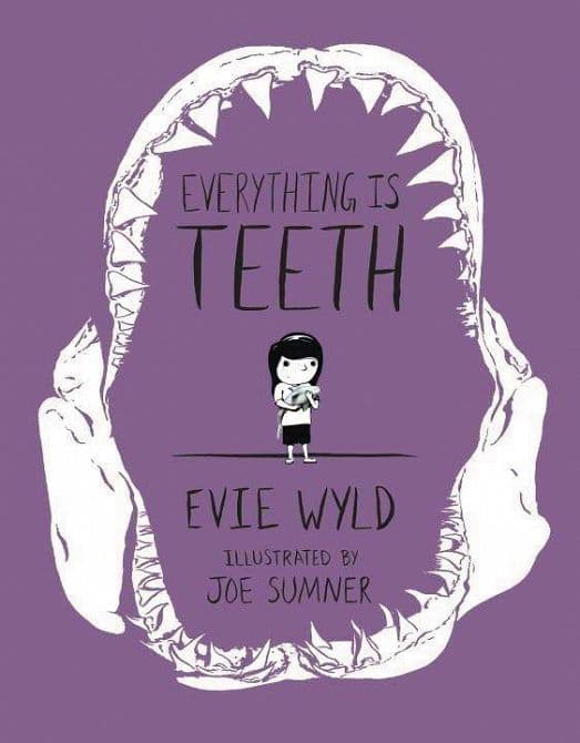 Cover Art for EVERYTHING IS TEETH GRAPHIC MEMOIR HC