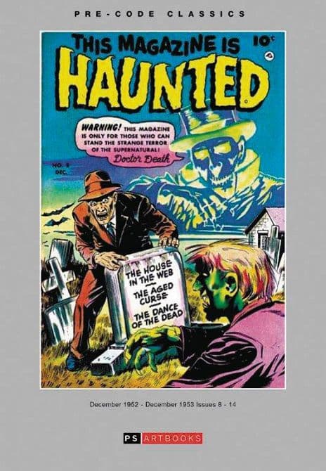 Cover Art for PRE CODE CLASSIC THIS MAGAZINE IS HAUNTED HC VOL 02