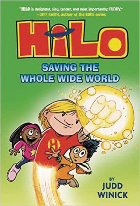 Cover Art for HILO GN VOL 02 SAVING THE WHOLE WIDE WORLD