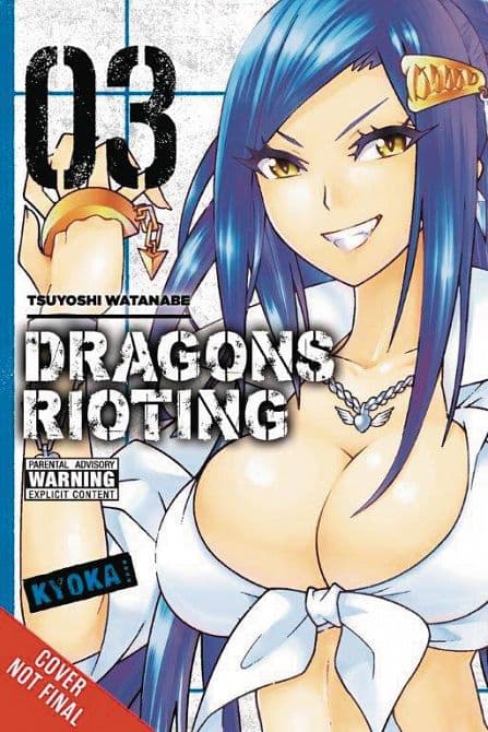 Cover Art for DRAGONS RIOTING GN VOL 03