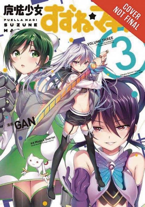 Cover Art for PUELLA MAGI SUZUNE MAGICA GN VOL 03