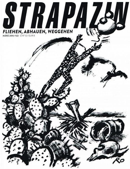 Cover Art for STRAPAZIN-Das Comicmagazin