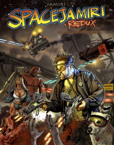 Cover Art for JAMIRI: SPACEJAMIRI REDUX