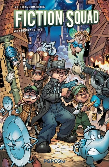 Cover Art for FICTION SQUAD