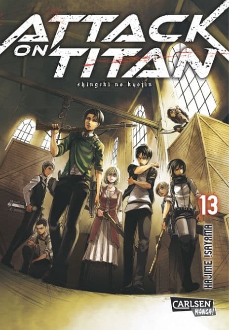 Cover Art for ATTACK ON TITAN