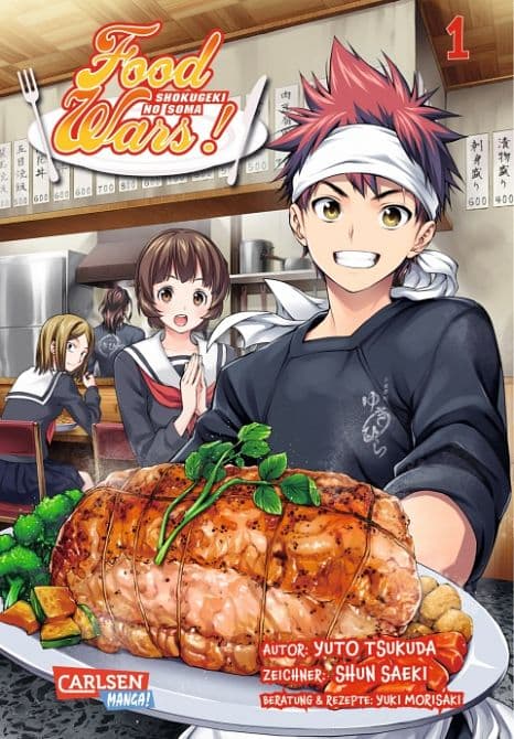 Cover Art for FOOD WARS-SHOKUGEKI NO SOMA