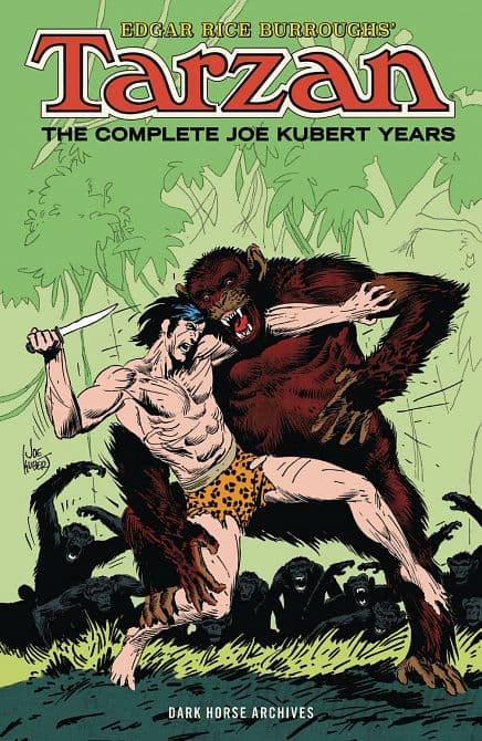 Cover Art for BURROUGHS TARZAN COMPLETE KUBERT OMNIBUS TP