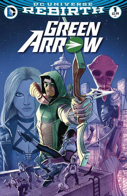 Cover Art for GREEN ARROW ( 2016-2019 )