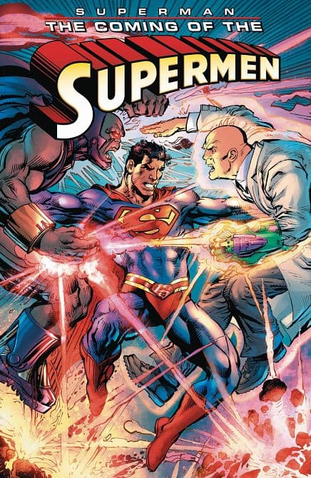 Cover Art for SUPERMAN THE COMING OF THE SUPERMEN