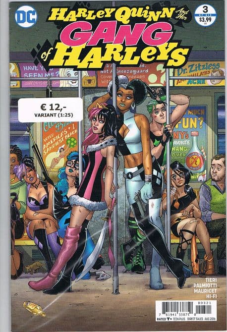 Cover Art for HARLEY QUINN AND HER GANG OF HARLEYS