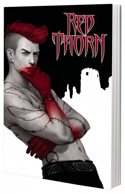Cover Art for RED THORN TP VOL 01 GLASGOW KISS