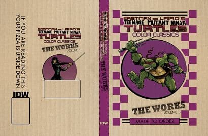 Cover Art for TMNT WORKS HC VOL 05