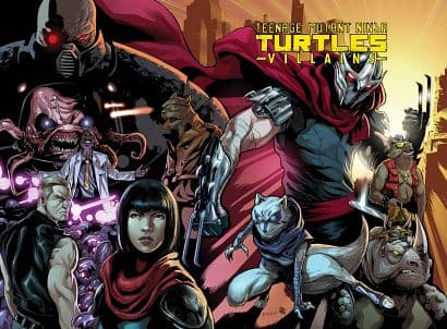 Cover Art for TEENAGE MUTANT NINJA TURTLES VILLIANS COLL HC
