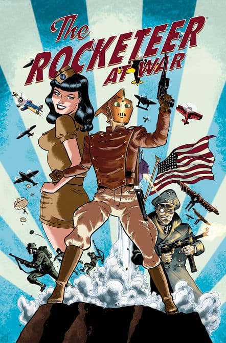Cover Art for ROCKETEER AT WAR TP VOL 01