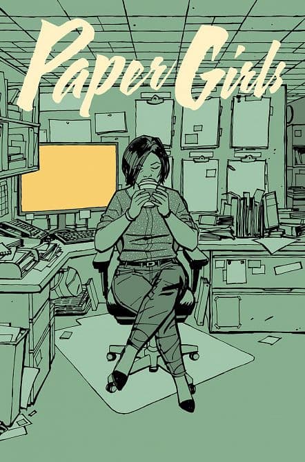 Cover Art for PAPER GIRLS