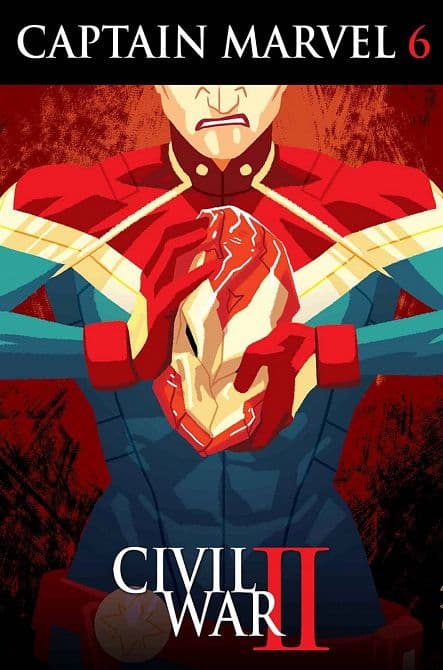 Cover Art for CAPTAIN MARVEL ( 2016-2018 )
