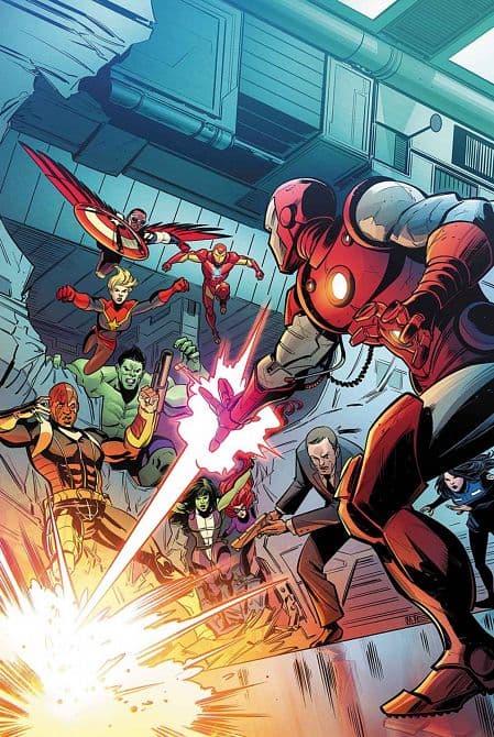 Cover Art for AGENTS OF SHIELD