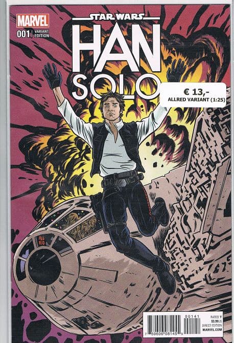 Cover Art for STAR WARS HAN SOLO