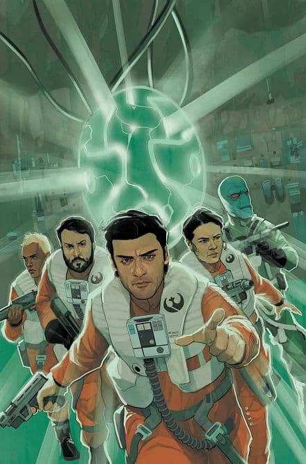Cover Art for STAR WARS POE DAMERON