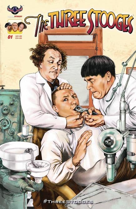 Cover Art for THREE STOOGES
