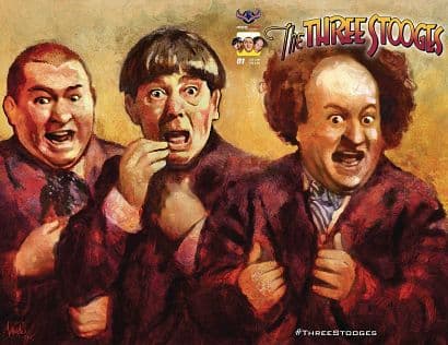 Cover Art for THREE STOOGES