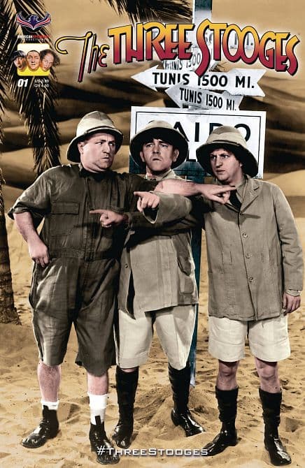 Cover Art for THREE STOOGES