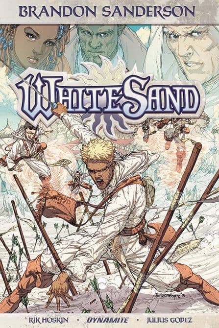 Cover Art for BRANDON SANDERSON WHITE SAND HC VOL 01