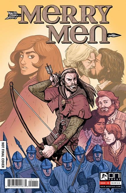 Cover Art for MERRY MEN