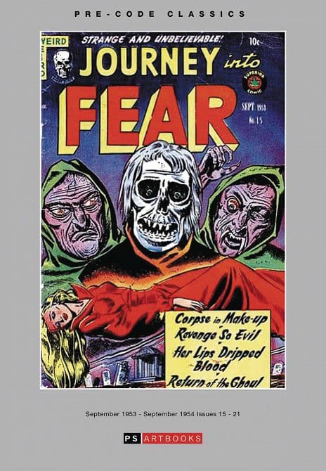 Cover Art for PRE CODE CLASSIC JOURNEY INTO FEAR HC VOL 03