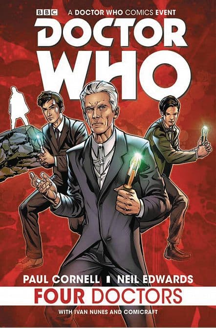 Cover Art for DOCTOR WHO 2015 FOUR DOCTORS TP