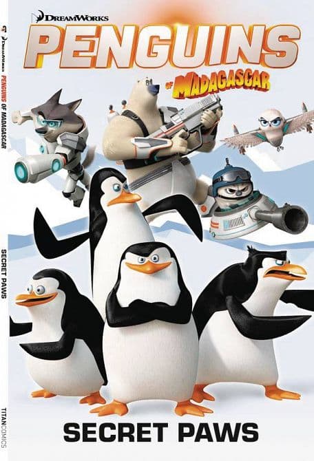 Cover Art for PENGUINS OF MADAGASCAR DIGEST TP VOL 04 SECRET PAWS