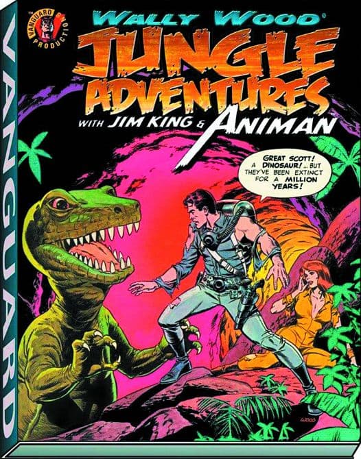 Cover Art for WALLY WOOD JUNGLE ADV JIM KING & ANIMAN DLX SLIPCASED HC