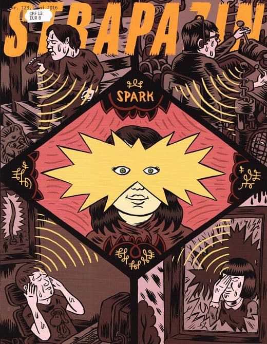 Cover Art for STRAPAZIN-Das Comicmagazin