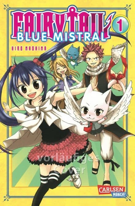 Cover Art for FAIRY TAIL-BLUE MISTRAL