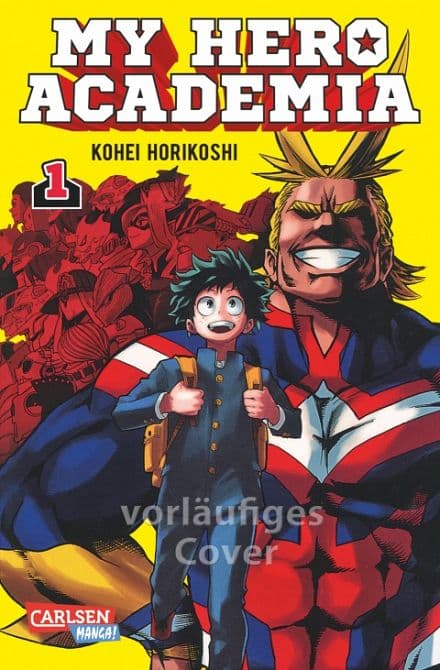 Cover Art for MY HERO ACADEMIA