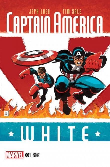 Cover Art for CAPTAIN AMERICA: WHITE ( SC )