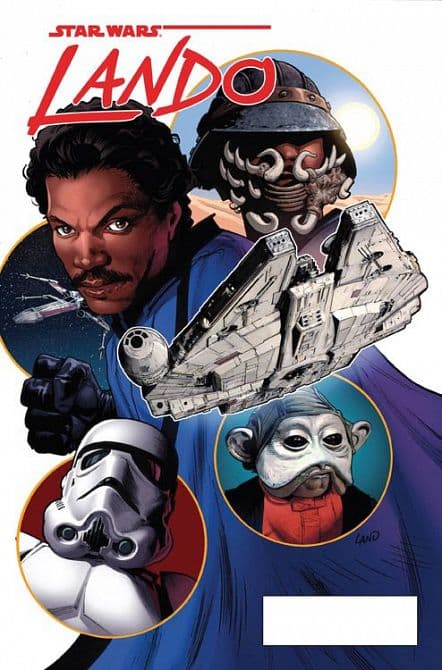 Cover Art for STAR WARS: LANDO ( 2016 )