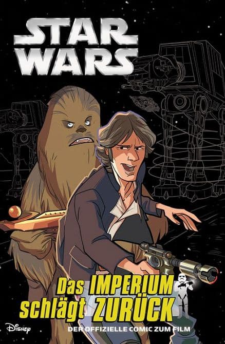 Cover Art for STAR WARS: EPISODE V-DAS IMPERIUM SCHLÄGT ZURÜCK ( Junior Graphic Novel )