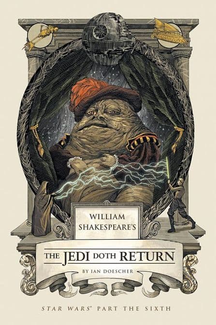 Cover Art for WILLIAM SHAKESPEARES STAR WARS: DIE RÜCKKEHR DER JEDI RITTER ( ROMAN )