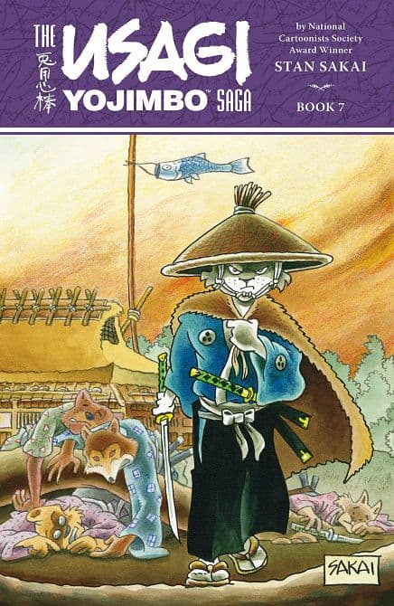 Cover Art for USAGI YOJIMBO SAGA LTD ED HC VOL 07