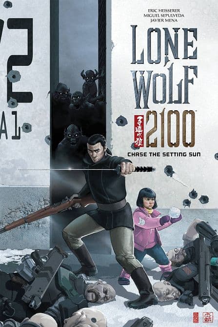 Cover Art for LONE WOLF 2100 CHASE THE SETTING SUN TP
