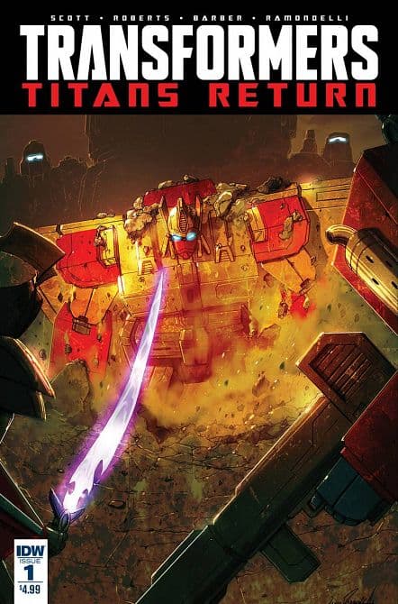 TRANSFORMERS TITANS RETURN