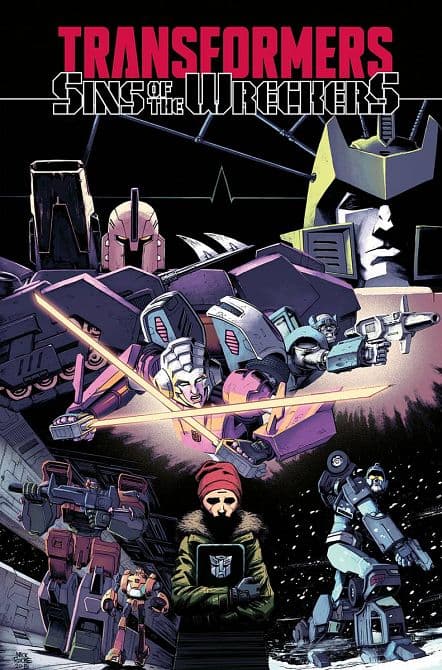 Cover Art for TRANSFORMERS SINS OF WRECKERS TP